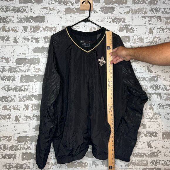 Holloway New Orleans saints windbreaker pullover - Picture 4 of 5